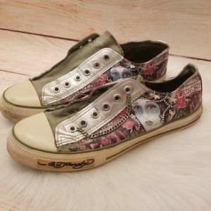 ed hardy tennis shoes